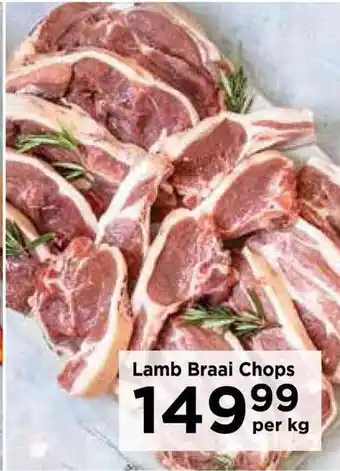 Food Lover's Market Lamb Braai Chops offer