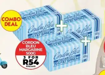 1UP CORDON BLEU MARGARINE 500g offer