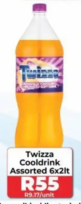 Twizza Cooldrink Assorted 6x2lt