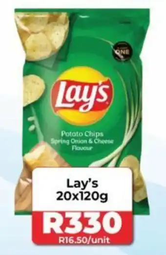 1UP Lay's 20x120g offer