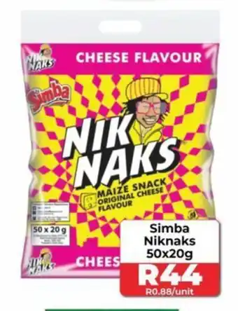 1UP Simba Niknaks 50x20g offer
