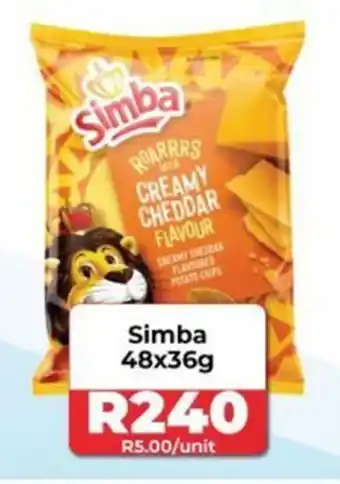 1UP Simba 48x36g offer