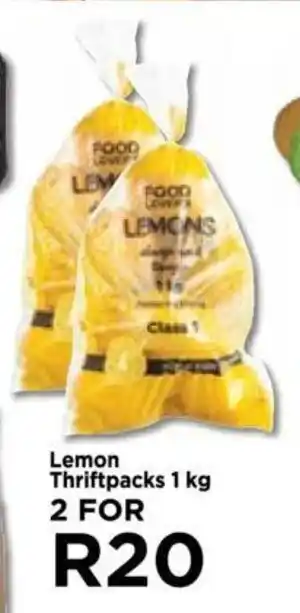 Food Lover's Market Lemon Thriftpacks 1kg offer