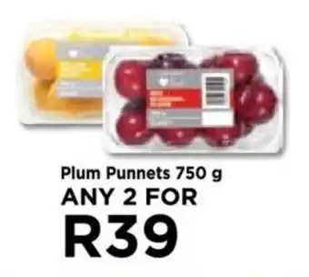 Food Lover's Market Plum Punnets 750g offer