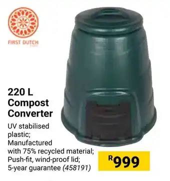Builders Warehouse 220 L Compost Converter offer