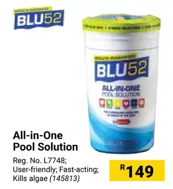 Builders Warehouse All-in-One Pool Solution offer