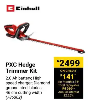 Builders Warehouse PXC Hedge Trimmer Kit offer