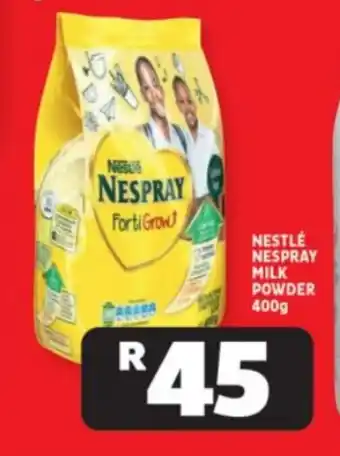 Usave NESTLÉ NESPRAY MILK POWDER 400g offer