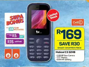 Pick n Pay Mobicel C3 32MB offer