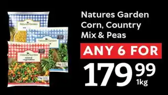 Oxford Freshmarket Natures Garden Corn, Country Mix & Peas offer