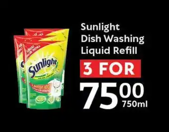 Oxford Freshmarket Sunlight Dish Washing Liquid Refill offer