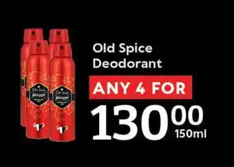 Oxford Freshmarket Old Spice Deodorant offer