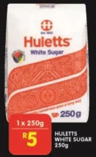 Shoprite HULETTS WHITE SUGAR 250g offer