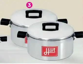 Game Hart 12 L Aluminium Casserole With Soli offer