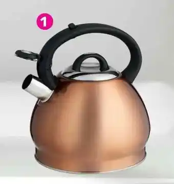 Game Tissolli 3L Stove Top Whistling Kettle Assorted Colours offer