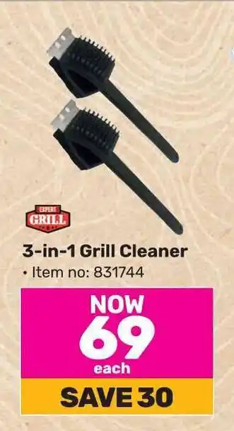 Game 3-in-1 Grill Cleaner offer