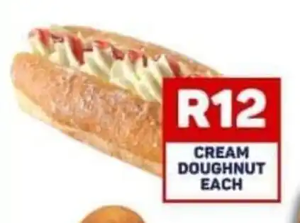 CREAM DOUGHNUT EACH offer at Pick n Pay