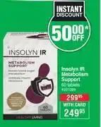 Dis-Chem Insolyn IR Metabolism Support 331399-60 Tablets offer