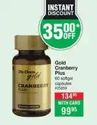 Dis-Chem Dis-Chem Gold Cranberry Plus 60 Softgel Capsules 25859 offer