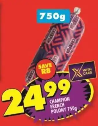 CHAMPION FRENCH POLONY 750g