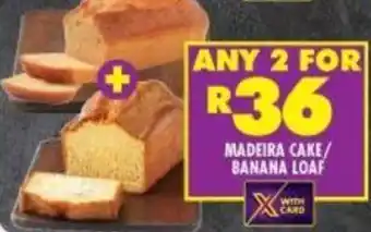Shoprite MADEIRA CAKE/ BANANA LOAF offer