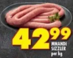 Shoprite Mnandi Sizzler per kg offer