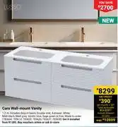 Builders Warehouse Lusso Cara Wall Mount Vanity offer