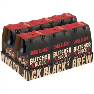 Shoprite Liquor Jack Black's Butcher's Block Pale Ale Beer Bottles 24 x 340ml offer