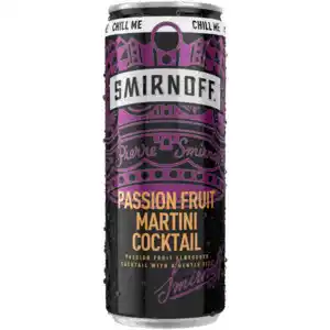 Shoprite Liquor Smirnoff Passion Fruit Martini Cocktail Can 300ml offer