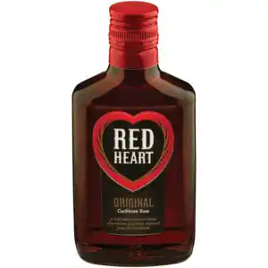 Shoprite Liquor Red Heart Original Caribbean Rum Bottle 200ml offer