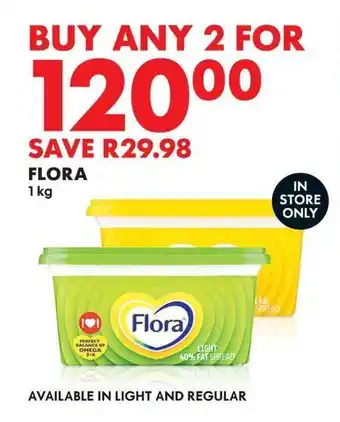 Woolworths FLORA 1kg offer