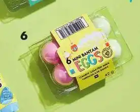 Woolworths MINI BANTAM EGGS 6-PIECE 42g offer