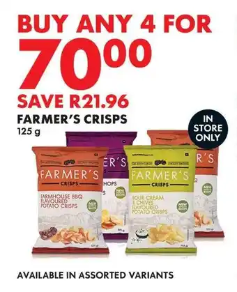 Woolworths FARMER'S CRISPS offer