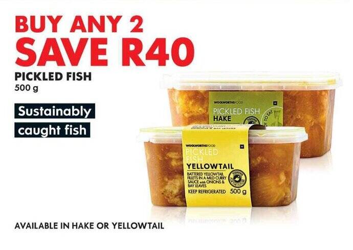 PICKLED FISH offer at Woolworths