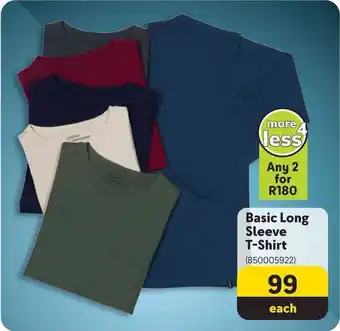 Makro Basic Long Sleeve T-Shirt offer