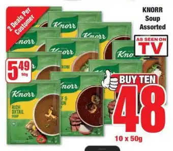 Boxer KNORR Soup Assorted offer
