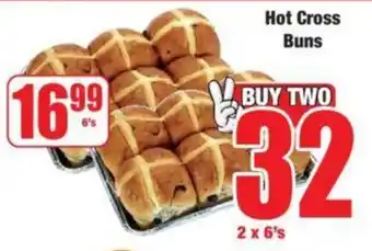 Boxer Hot Cross Buns offer