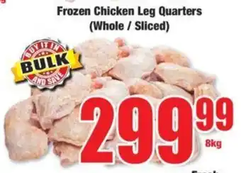 Boxer Frozen Chicken Leg Quarters (Whole/Sliced) offer