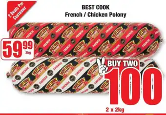 Boxer BEST COOK French/ Chicken Polony offer