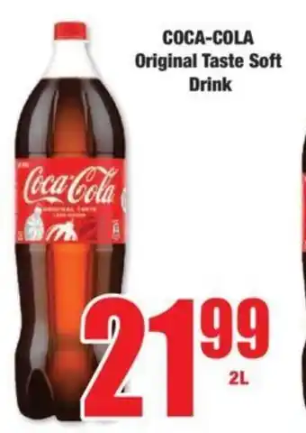 Boxer COCA-COLA Original Taste Soft Drink offer