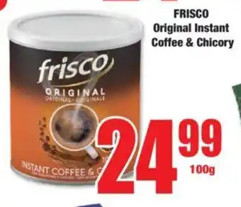 Boxer FRISCO Original Instant Coffee & Chicory offer