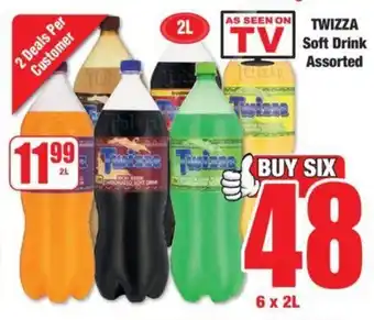 Boxer TWIZZA Soft Drink Assorted offer