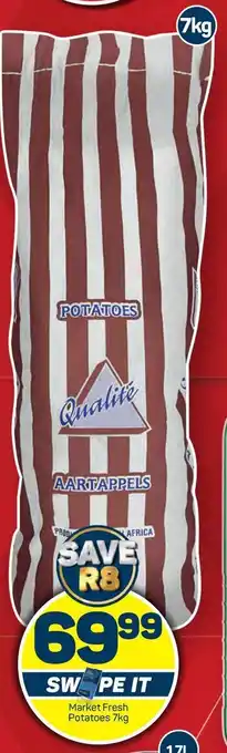 Pick n Pay Hypermarket Market Fresh Potatoes 7kg offer