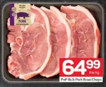 Pick n Pay PnP Bulk Pork Braai Chops offer