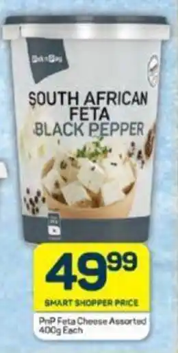 Pick n Pay PnP Feta Cheese Assorted 400g Each offer
