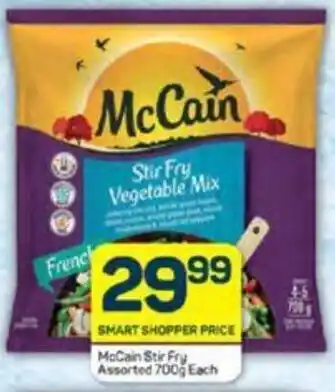 Pick n Pay McCain Stir Fry Assorted 700g Each offer