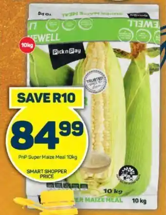 Pick n Pay PnP Super Maize Meal 10kg offer