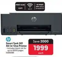 Makro Hp - smart tank 581 all-in-one printer offer