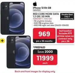 Makro Apple - iphone 12 64 gb offer