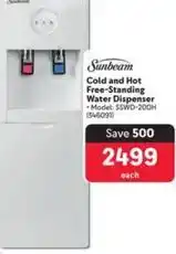 Makro Sunbeam - cold and hot free-standing water dispenser offer